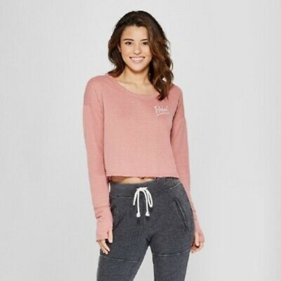 Xhilaration Tops - 🛍 Xhilaration Loungewear Rebel Crop Top S